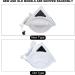 Magnetic Brush Wiper for Window - Double-Sided Design for - Suitable for Single-Glazed - Built-in Sponge - Buy Online on SooperMarket.com
