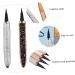 BELLIFFY 2pcs Diamond Eyeliner Liquid Liner Pen Black Eyeliner Women Household Eyeliners Gold Eyeliner Silver 1 count (Pack of 1) Black - Buy Online on SooperMarket.com