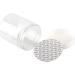 Buy Tianzd 12-Piece Small 250ml Transparent Plastic Cream Cans with White Lids - Perfect for Cosmetics & Creams - Includes 6 Spatulas - International Shipping Available - Buy Online on SooperMarket.com