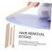 Angoily 150pcs Wax Sticks for Hair Removal - Premium Wooden Tools for Smooth Skin | International Shipping Available - Buy Online on SooperMarket.com