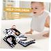 Abaodam 5ST Fabric Belly Book Game Set | Beautiful Toddler Fabric Books & Toys | Perfect Baby Book & Newborn Gift for Children - Buy Online on SooperMarket.com