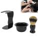 Deluxe Shaving Kit for Men - Shaving Brush Set Beard Bowl & Stand | Premium 3 Pack for Perfect Shaves - Buy Online on SooperMarket.com
