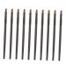 Healeved 30 Pcs Nose Shadow Brush Makeup Concealer Brush Eye Makeup Applicator Artificial Fiber Black