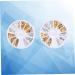 minkissy 4 Boxes Manicure Accessories Rhinestone for Nails Nail Jewelry Palette The Circle 3d - Buy Online on SooperMarket.com