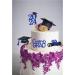 24 Pieces Sparkle 2023 Cupcake Toppers Graduation Cupcake Toppers Bachelier Hat Decoration Graduation Decoration (Black & Blue) - Buy Online on SooperMarket.com
