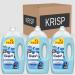 3 x 2490ml Fabric Conditioner 83 Washes Apple Sandalwood Fragrance Blue Fresh Soft Laundry Washing - Buy Online on SooperMarket.com