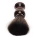 Portable beard foam brush with soft nylon bristles and ergonomic handle - removes dirt residues and generates rich foam - ideal for use in the salon at home and