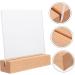 AOKWAWALIY Nail Display Board False Nail Board False Nail Training Acrylic Nail Display Stand Small Acrylic Sign Holder Nail Art Display Board Fake Nails Storage Box Manicure Wood - Buy Online on SooperMarket.com
