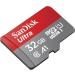 SanDisk 32GB Ultra MicroSDHC Memory Card with Adapter - 98MB/s, C10, U1, A1, Full HD - SDSQUAR-032G-GN6MA - Buy Online on SooperMarket.com