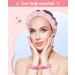 Rovtop SPA Headband 4Pcs Set for Makeup/Skincare - Non-slip Terry Towel Cloth Head band and Wristbands for Women - Pink+Blue - Buy Online on SooperMarket.com