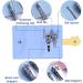 XiXiYang Nail Clippers Manicure Set 5 in 1 Stainless Steel Professional Pedicure Nail Kit Portable Nail Trimming Set Nail Cutter Thick Nails Portable - Convenient Nail Kit for Travel & Home Use(Pink) - Buy Online on SooperMarket.com