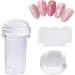 Silicone Nail Art Stamper & Scraper Set for Fashionable Nail Printing - Buy Online on SooperMarket.com