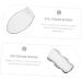 Gogogmee Stainless Steel Spoon Skin Caring Tool Facial Scoop Makeup Pick Spoons Cream Scoops Beauty Spatulas Facial Spoon Facial Cream Spoons Makeup Supply 6.5x2x0.2cm Silver - Buy Online on SooperMarket.com