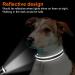 Joytale Reflective Dog Collar for Large Dogs - Black Size L | Adjustable & Durable Perfect for Outdoor Safety (Pack of 1) - Buy Online on SooperMarket.com
