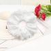 JEKUGOT Large White Lace Scrunchies for Women - Soft Elastic Hair Bands Thick Hair Ties Bobbles Ponytail Holders - Lolita Bulk Scrunchie Accessories for Ladies & Girls - Buy Online on SooperMarket.com