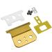 Professional Hair Trimmer T-Outliner Replacement Blades Set #04521 Compatible with Andis Model GTO GO SL SLS Hair Trimmers (Gold)