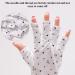 dsbdrki UPF 50+ Manicure Gloves Anti UV Shield Gloves for Gel Nail Lamp Nail Art Fingerless Glove for Manicure Dryer Long 11.5x40 cm - Buy Online on SooperMarket.com