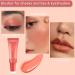 Soft Cream Liquid Blush Beauty Wand - Natural Cheek Tint with Cushion Applicator - Long-Wearing Dewy Finish (102 Serenade - Buy Online on SooperMarket.com