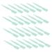 NOLITOY 50pcs Eyebrow Comb Eyelash Comb Eyelashes Curler Makeup Tool Eyebrow Brush Eyelash Grooming Brush Makeup Disposable Applicators Mascara Miss Portable Plastic Abs