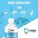 Gardian Drain Unblocker - 500 ml High Strength Drain Cleaner to Effectively Dissolve Clogs on Sinks Showers and Drains - Safe Non-Corrosive Easy-to-Use Drain and Sink Unblocker Liquid - Buy Online on SooperMarket.com