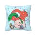 YYHHAOFA Sunflower Seeds and Mushroom Pattern Universal Pillowcase for All Seasons 18"x18" : Soft and Comfortable Suitable for car Sofa