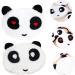 Gatuida Bandanas 6 Pack - Warm Panda Face Cover for Adults | Cotton Disposable Winter Mask & Sleep Mask | Neck Protection (White 3 Pieces) - Buy Online on SooperMarket.com