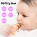 MICHEF Baby Food Feeder Fruit Pacifier (2 Pack) - Silicone Teething Toy with 6 Replaceable Pacifiers for Infant Feeding - Ideal Teether for Babies - Buy Online on SooperMarket.com