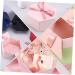 BCOATH Hexagon Candy Lipstick with Cover for Bridesmaid 1Pc Box Storage Case Pink 24X21CM - Buy Online on SooperMarket.com