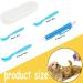 Niserelesa Tick Remover Set - 4PCs Tick Pliers for Humans Dogs & Cats | Quick & Easy Tick Removal with 3 Seret Hooks & 1 Standard Hook - Buy Online on SooperMarket.com