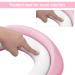 KEPLIN Baby Toilet Reducer with Ladder - Portable Soft Rim Adapter for V, U, and O Shaped Toilets Pink - Buy Online on SooperMarket.com