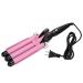 KUIKUI 3 Barrel Curling Iron Wand - Fast Heating Adjustable Temperature and Healthy Hair Styling