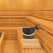 Sauna Bucket Sauna Bucket ladle Set 7L Luxurious Finnish Matching Ladle Sauna Barrel Sauna Aluminum Bucket with Long Handle Spoon Set Sauna Bucket Stylish Spa Esential for Water Ladling Black - Buy Online on SooperMarket.com