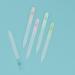 Malva Belle Crystal Glass Nail File - Professional Salon Filing Tool for Natural Nails, Double Sided Tempered Glass, Long Lasting - Pastel Green 2mm - Buy Online on SooperMarket.com