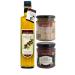 Aristos Bio Olive Oil Gourmet Gift Set |500 ml cold -pressed extra natives Greece + 2x Greek tapenade olive paste |3Tlg gift set Easter gift