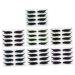HAPINARY 28 Pairs Glitter Eyeliner Eyeline Strip Sticker Eye Makeup Sticker Fake Eyeliner Stickers Plastic 1 count (Pack of 1) As Shown 1