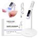 SAVILAND LED U V Light with Magnetic Stand & LCD Screen Portable Nail Lamp Kit Handsfree 2-Timer Modes Portable Mini Nail Dryer Stand for Gel Nails USB Rechargeable and Wireless for Home DIY Manicure 12W