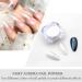 White Pearl Chrome Nail Powder - Glittery Aurora Magic Pearlescent Symphony for DIY Nail Art Decorations - Buy Online on SooperMarket.com