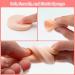 Set of 100 Ultra Soft Round Blender Sponges | Makeup Beauty Sponges for Eye & Face Foundation | Ideal for Wet & Dry Use - Perfect for All Skin Types - Buy Online on SooperMarket.com
