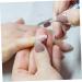 CORHAD 1 Set Nail Sand Ring Cap Nail Drill Sanding Bands Nail Grinding Tool Ceramic Tools Under Nail Cleaner Tool Kit Nail Art Tools Manicure Polishing Heads Supplies Care 8x6cm Rosy - Buy Online on SooperMarket.com
