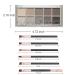 10 Color Nude Eyeshadow Palette with 6 Brushes - High Pigment, Long Lasting Matte Eye Makeup for a Natural Look - Buy Online on SooperMarket.com
