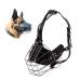 Petcute dog muzzle metal muzzle muzzle dog muzzle bite bark eat bite basket safety durable dogs muzzle xxl black