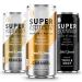 KITU SUPER espresso, Iced Keto Coffee Cans (0g Added Sugar, 5g Protein, 35 Calories) Variety Pack 6 Fl Oz, 12 Pack | Iced Coffee, Canned Coffee - From the SUPER COFFEE Family Vanilla, Caramel, Triple Shot 6 Fl Oz (Pack of 12)