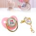 Bling Dummy Pacifier Set | Exquisite & Attractive Gifts | Healthy Design for Newborns | Prevents Loss | Perfect for Parties - Buy Online on SooperMarket.com