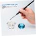 FRCOLOR 2 Pcs Nail Art Crystal Cup Clear Cups Glass Dappen Dish Bowl Glass Dappen Dish for Acrylic Nails Glass Containers with Lids Crystal Nail Cup Equipment White Crystal Symphony 5.5x5.5cmx2pcs Bluex2pcs - Buy Online on SooperMarket.com