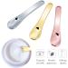WLLHYF Mini Metal Makeup Spatula Skin Care Cosmetic Spoon Reusable Applicator Beauty Scoop for Facial Cosmetic for Face Mask Cream Lotions Moisturizers 1 Gold+1 Silver+1 Rose gold - Buy Online on SooperMarket.com