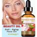 Red Raspberry Seed Oil 0.5 fl.oz - 100% Pure & Natural Cold Pressed Carrier Oil for Skin, Hair, Lips, Nails - High in Antioxidants, Vitamin A & E, Omega 3, 6, 9 - Buy Online on SooperMarket.com