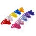 Sutoyuen 20pcs Plastic Pacifier Clips Holders - Ideal for Teething Toys, Baby Blankets, and Bib Leash - Fits 25mm Ribbon - Buy Online on SooperMarket.com