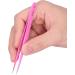 Lash Tweezers 2 Types Straight and Curved Tip Tweezers Nipper Stainless Steel Eyelashes Tweezers Accurate Portable Pincet for Eye Lashes Grafting Extension(ESD - Buy Online on SooperMarket.com