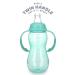 Nuby 3 Stage Ultra Durable Tritan No-Spill Bottle to Cup 10 Oz Teal 80387 - Buy Online on SooperMarket.com