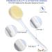 HORJOR Long Handle Back Scrubber Shower Brush for Men and Women - Bath Scrubbers for Shower Use - Buy Online on SooperMarket.com